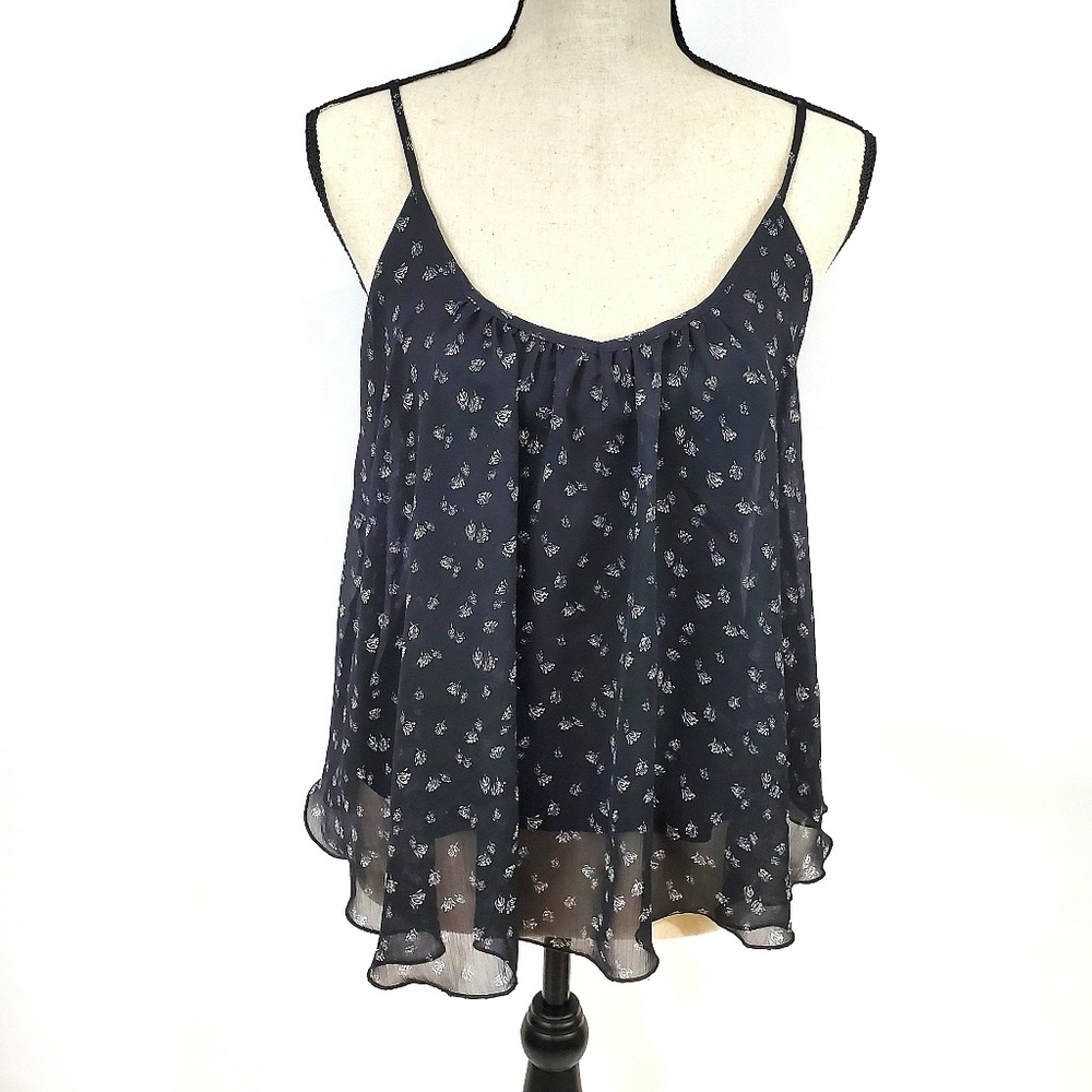 Express Flowy Spaghetti Strap Tank Top